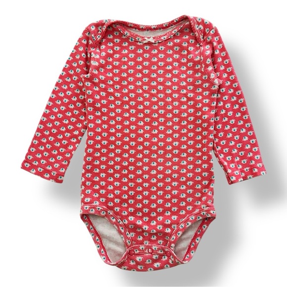 Carter’s | Bundle of Patterned Long Sleeve Bodysuits (18 mos) - Picture 4 of 6
